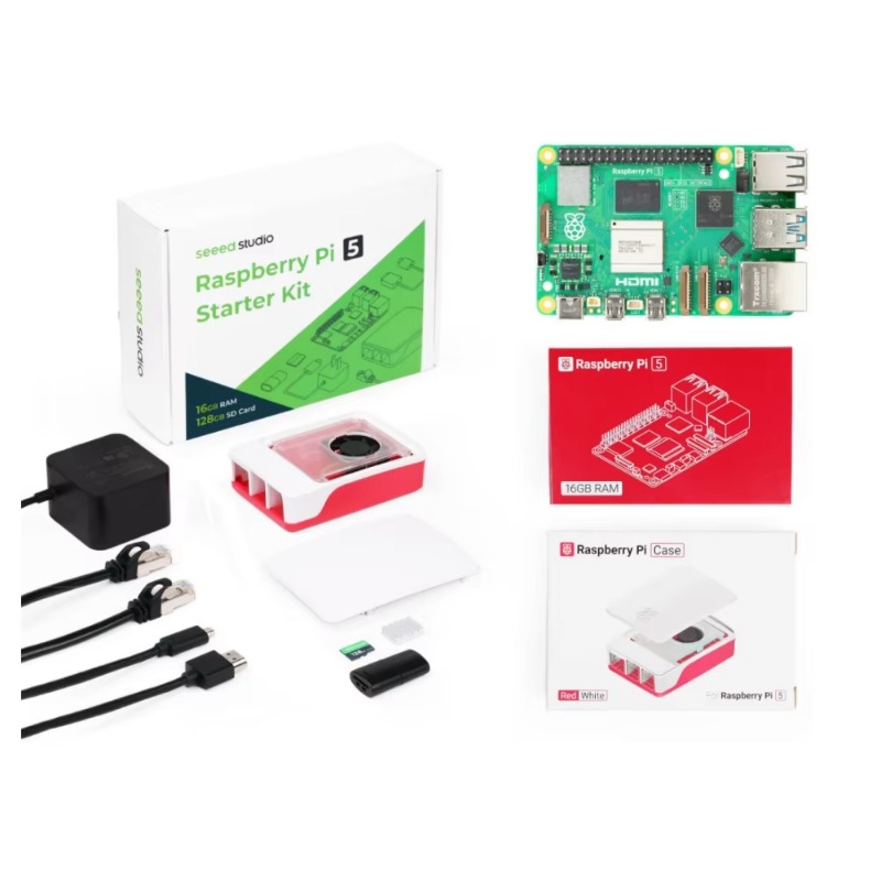 ชุดเริ่มต้น 5 ชุด – มาพร้อมหน่ - Raspberry Pi 5 8Gb Kit บทวิจารณ์และราคา