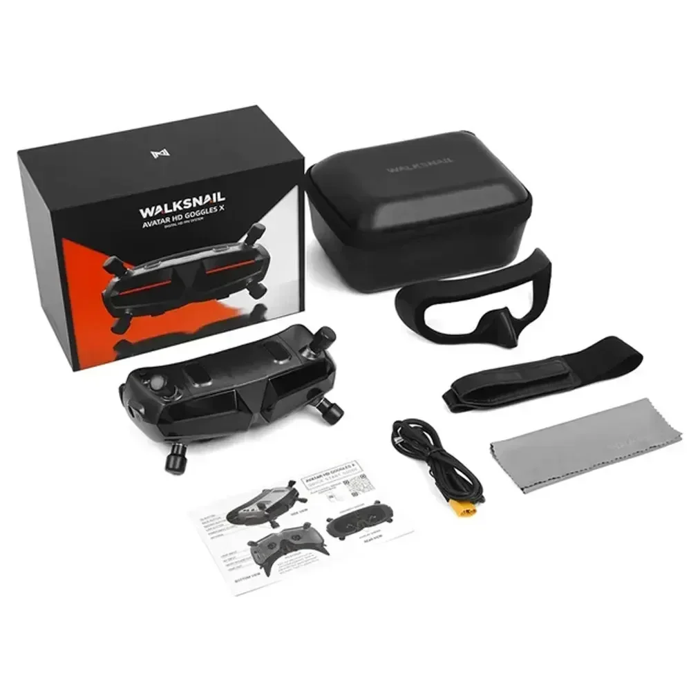 แว่นตา Walksnail Avatar HD Gog - Fpv Goggles Walksnail Avatar Hd บทวิจารณ์และราคา