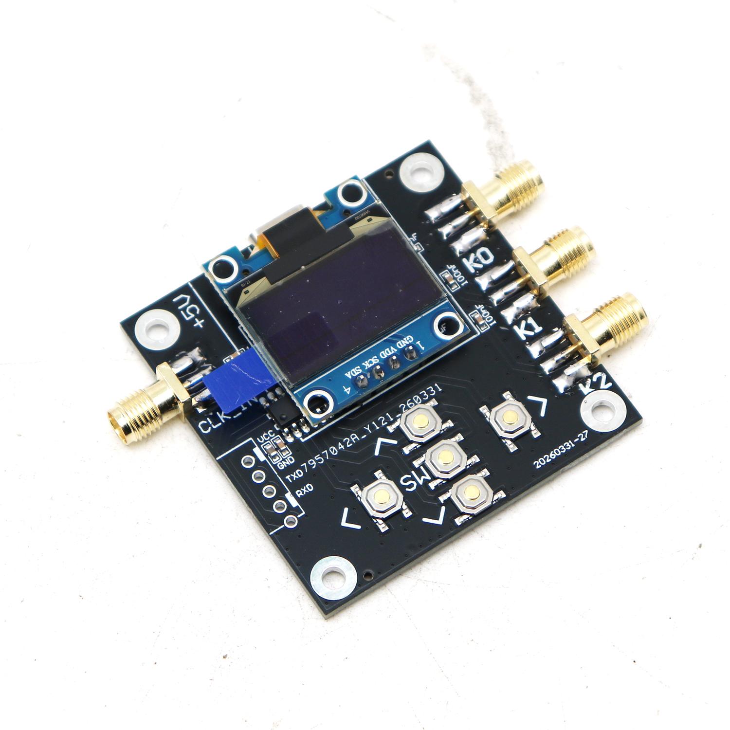SI5351 เครื่องกำเนิดสัญญาณนาฬิ - Signal Generator Spectrum Analyzer บทวิจารณ์และราคา
